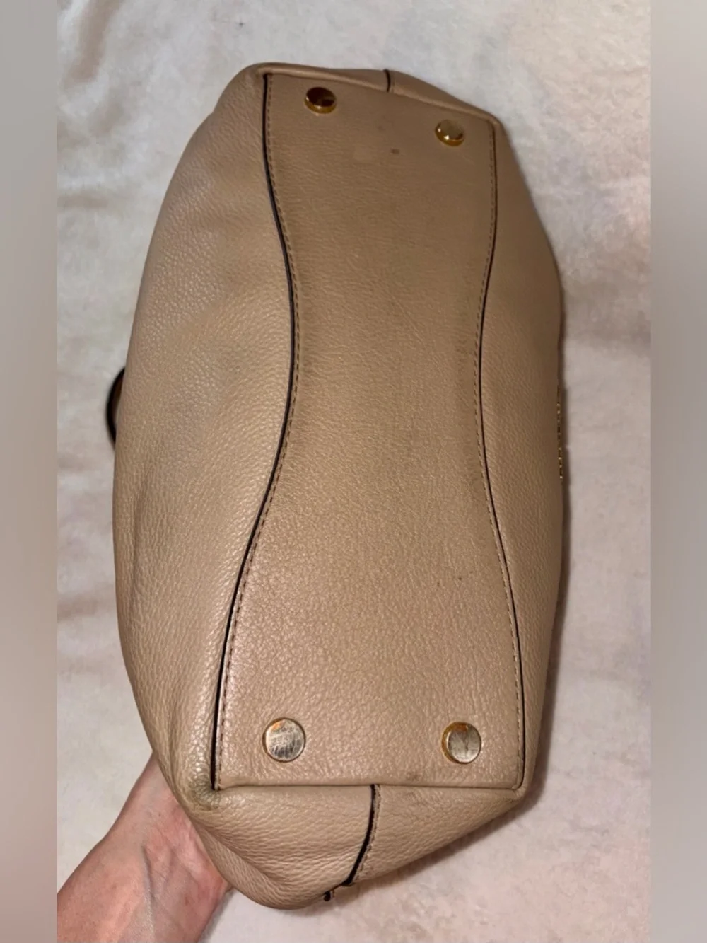 Michael Kors Raven Leather Bag Matching Wallet